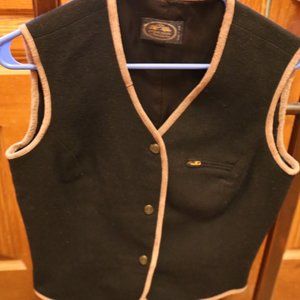 Vintage Wool Women's Vest by British Khaki
